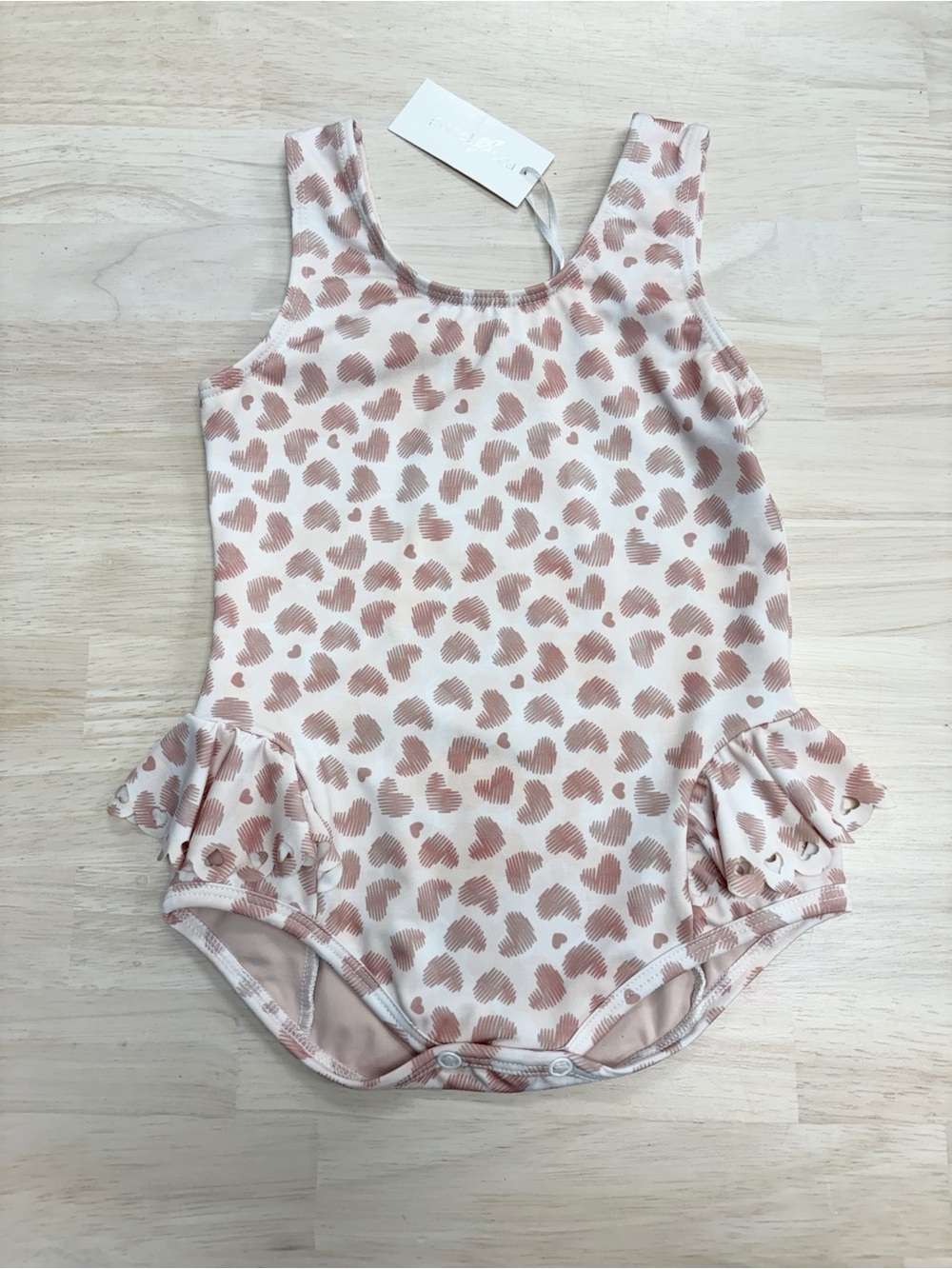 New Planet Sea hearts one piece swimsuit